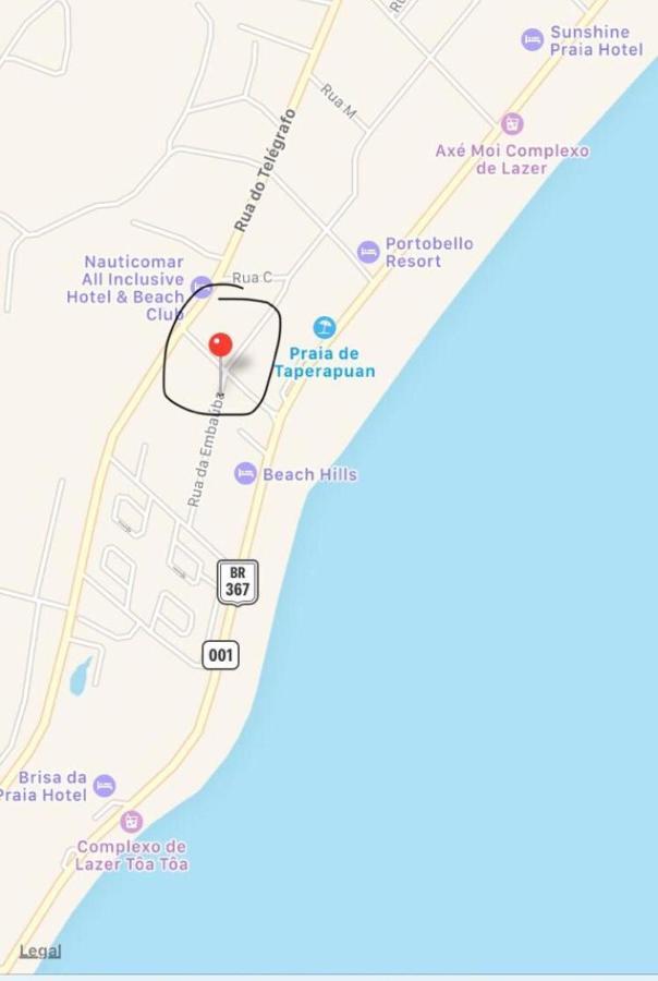 Apartamento Villa Dos Diamantes - 05 Pessoas Porto Seguro Eksteriør billede